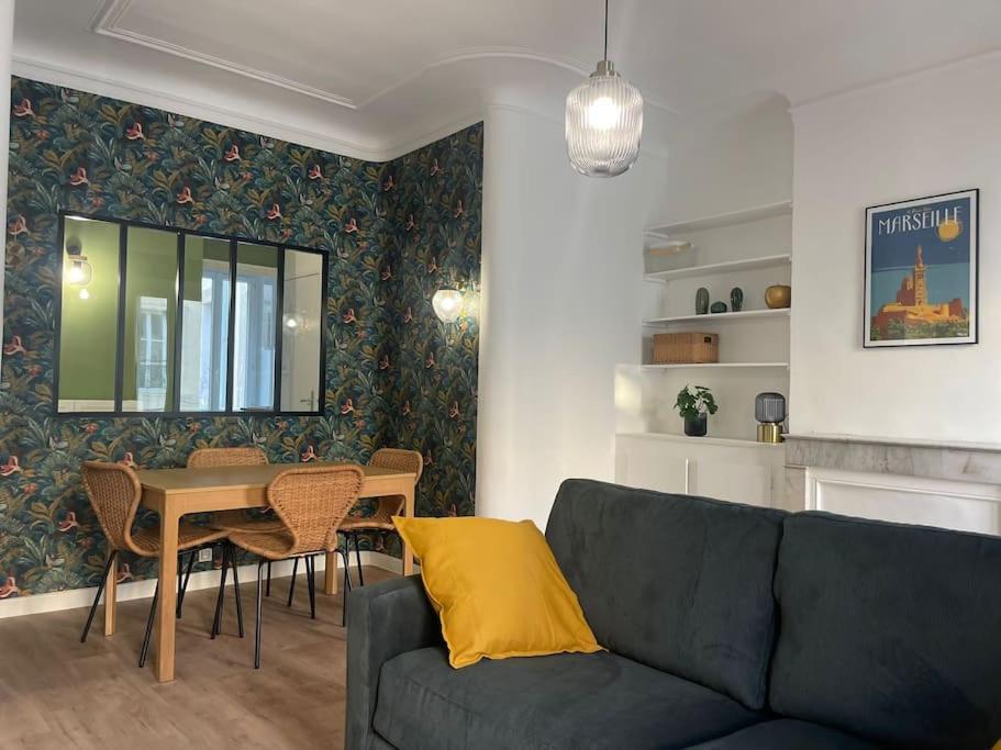 Superbe Appartement Cosy 2 Min Metro Joliette Marseille Eksteriør bilde